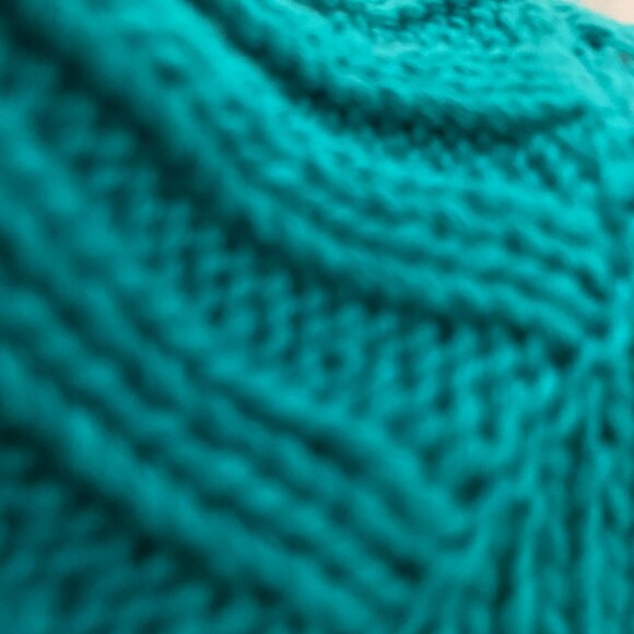 VTG KELLY GREEN RAMIE AND COTTON SWEATER SIZE M BY CASUAL CORNER - Picture 6 of 9